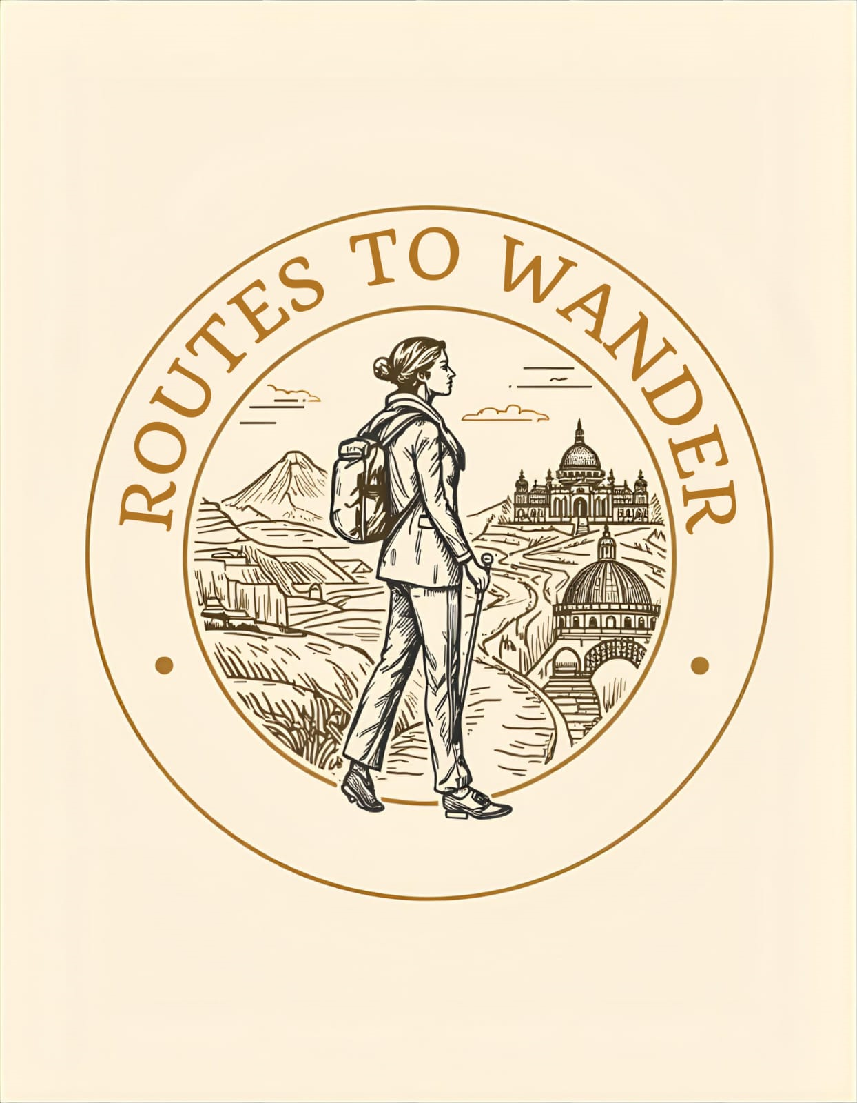 Routes to Wander Logo